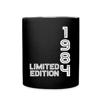 40e anniversaire 1984 Année de naissance Edition limitée - Mug uni - noir - Devant