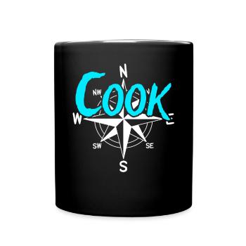 Koch Bottes Crew Skipper Marin Capitaine - Mug uni - noir - Devant