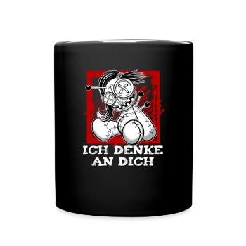 Magische Dunkle Kunst Okkulte Hexen Designs - Tasse einfarbig - Schwarz - Vorne