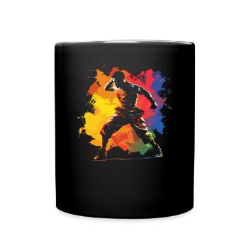 Muay Thaï Boxe Arts Martiaux Artiste Martial MMA - Mug uni - noir - Devant