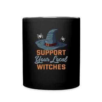 Magische Dunkle Kunst Okkulte Hexen Designs - Tasse einfarbig - Schwarz - Vorne