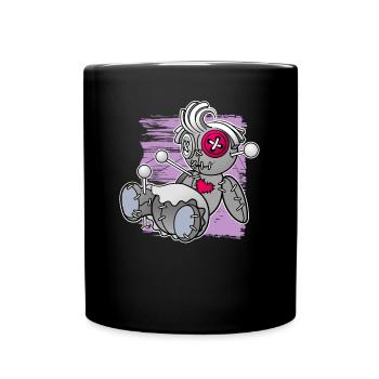 Magische Dunkle Kunst Okkulte Hexen Designs - Tasse einfarbig - Schwarz - Vorne
