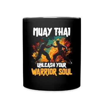 Muay Thaï Boxe Arts Martiaux Artiste Martial MMA - Mug uni - noir - Devant