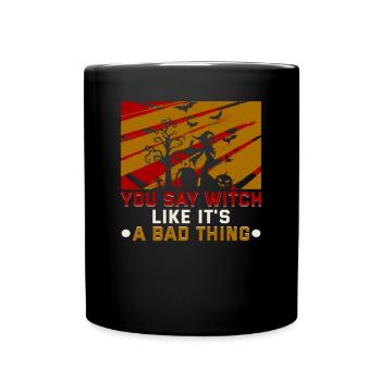 Magische Dunkle Kunst Okkulte Hexen Designs - Tasse einfarbig - Schwarz - Vorne