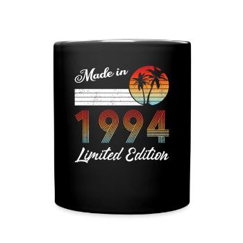 30. Geburtstag Jahrgang 1994 Made in 1994 - Tasse einfarbig - Schwarz - Vorne