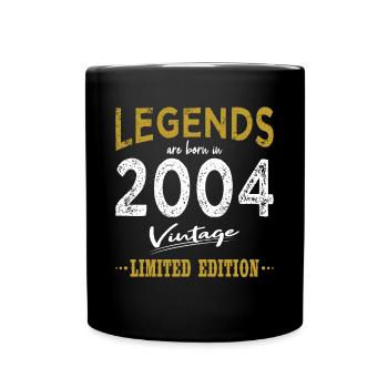 20e anniversaire Né en 2004 Né en 2004 - Mug uni - noir - Devant