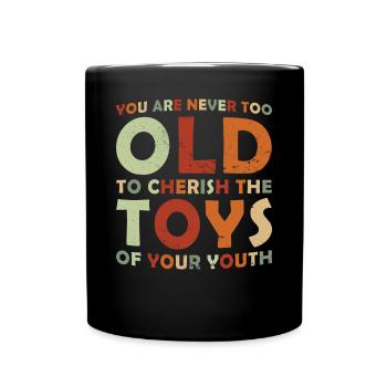 Jouet collectionneur jouet collection cadeau - Mug uni - noir - Devant