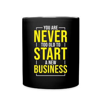 Entrepreneuriat Inspiration Succès Entreprise - Mug uni - noir - Devant