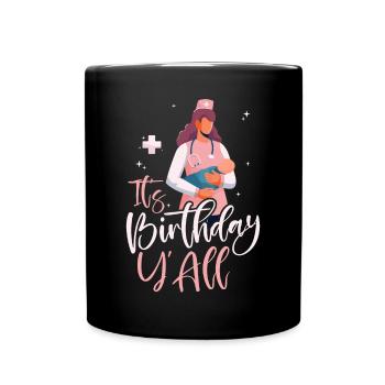 LD Labour And Delivery Nurse - Full Colour Mug - black - Front