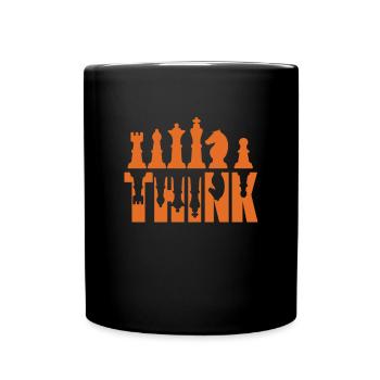 Chess Chessboard Checkmate Chess Player - Full Colour Mug - black - Front