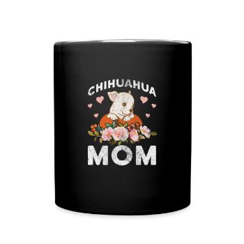 Chihuahua - Full Colour Mug - black - Front