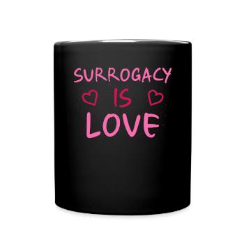 La maternité de substitution, c’est l’amour - Mère porteuse - Mug uni - noir - Devant