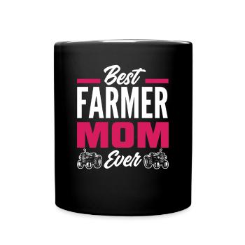 Funny Farmer Farm Farmer Gift - Full Colour Mug - black - Front
