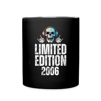 Limited Edition 2006 18. Geburtstag Geschenk - Tasse einfarbig - Schwarz - Vorne