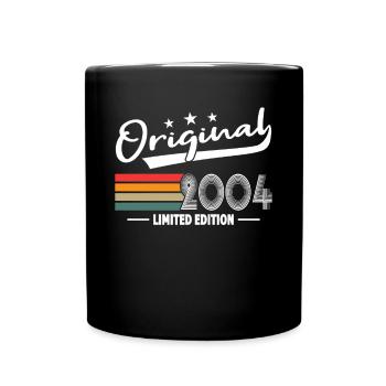 20. Geburtstag Jahrgang 2004 Original 2004 - Tasse einfarbig - Schwarz - Vorne