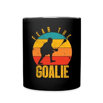 Lacrosse Girl Lax Girl Player Women - Full Colour Mug - black - Front
