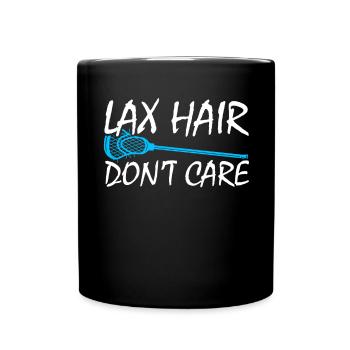 Lacrosse Girl Lax Girl Player Women - Full Colour Mug - black - Front