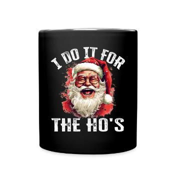 Noël, je le fais pour le dicton drôle de Ho - Mug uni - noir - Devant