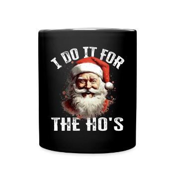 Noël, je le fais pour le dicton drôle de Ho - Mug uni - noir - Devant