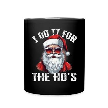 Noël, je le fais pour le dicton drôle de Ho - Mug uni - noir - Devant