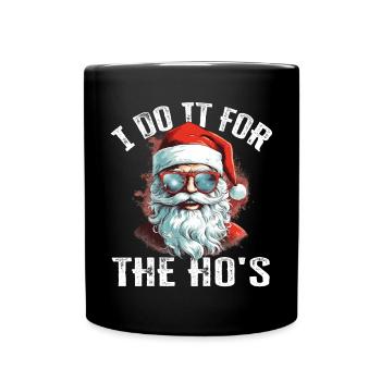 Noël, je le fais pour le dicton drôle de Ho - Mug uni - noir - Devant