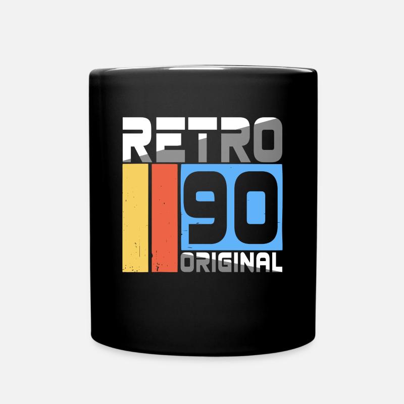 1990 Vintage Classic Retro Limited Edition - Tasse einfarbig - Schwarz