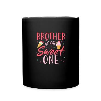 Crème glacée Crème glacée Crème glacée Cadeau d’été - Mug uni - noir - Devant