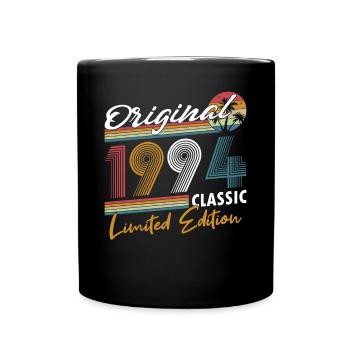 30th Birthday Born 1994 Original 1994 - Full Colour Mug - black - Front