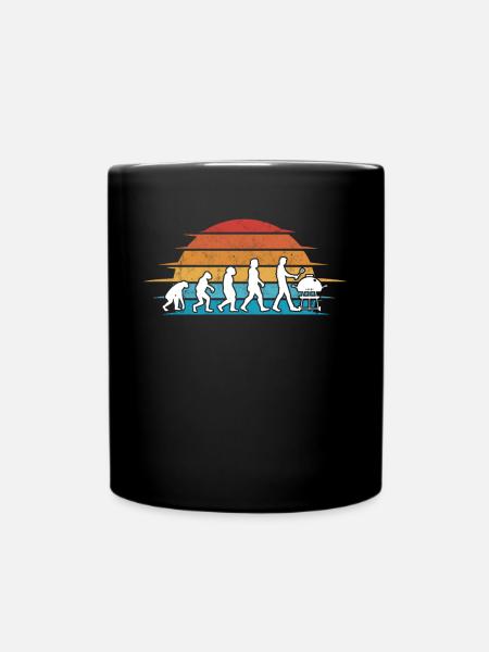 Grill Evolution Bratwurst Grillen - Tasse einfarbig - Schwarz