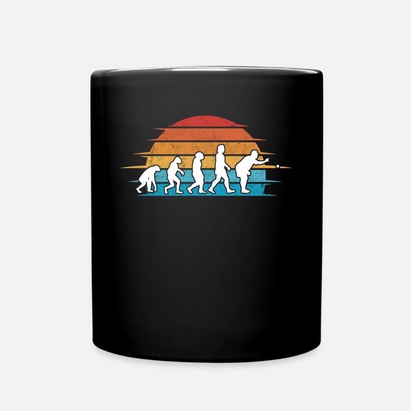 Boccia Evolution Boule Pétanque - Mug uni - noir