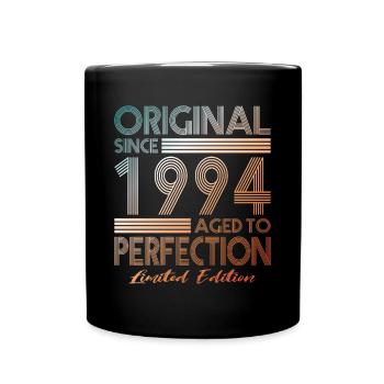 30e anniversaire Vintage 1994 Original depuis 1994 - Mug uni - noir - Devant
