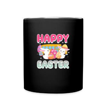 Busfahrer Busfahrerin Bus Schuhlbus Geschenk - Tasse einfarbig - Schwarz - Vorne