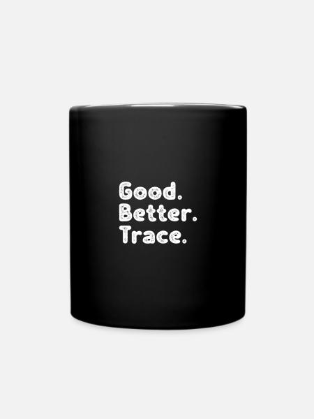 Good better Trace - Tasse einfarbig - Schwarz