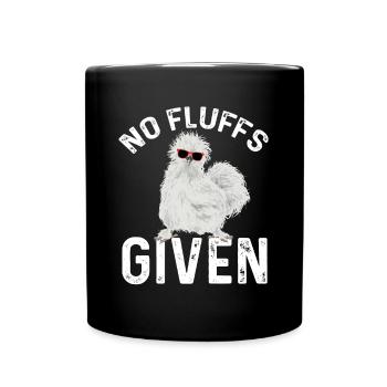 Seidenhuhn Poulet soyeux - Mug uni - noir - Devant