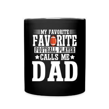 Soccer Dad Proud Soccer Dad Fête des pères - Mug uni - noir - Devant