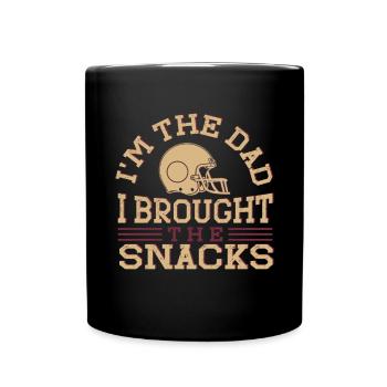 Soccer Dad Proud Soccer Dad Father's Day - Full Colour Mug - black - Front