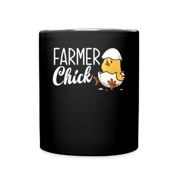Funny Farmer Farm Farmer Gift - Full Colour Mug - black - Front