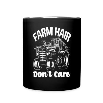 Funny Farmer Farm Farmer Gift - Full Colour Mug - black - Front