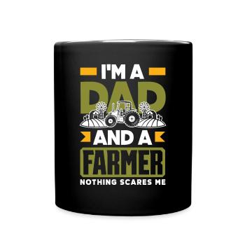 Funny Farmer Farm Farmer Gift - Full Colour Mug - black - Front