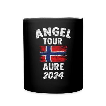 AURE 2024 Fishing Tour Norway - Full Colour Mug - black - Front
