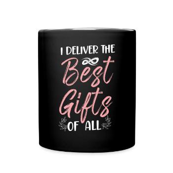 LD Labour And Delivery Nurse - Full Colour Mug - black - Front