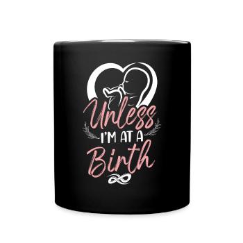 LD Labour And Delivery Nurse - Full Colour Mug - black - Front