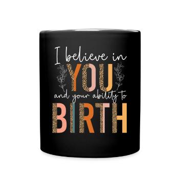LD Labour And Delivery Nurse - Full Colour Mug - black - Front