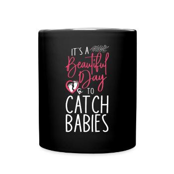 LD Labour And Delivery Nurse - Full Colour Mug - black - Front