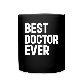 Médecin hospitalier - Meilleur médecin de tous les temps - Mug uni - noir - Devant