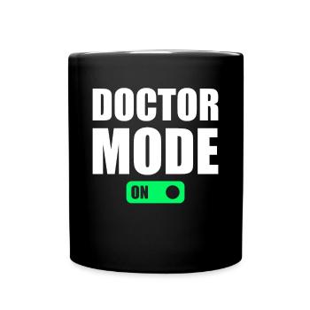 Mode Médecin Activé - Médecin Hospitalier Humour Médical - Mug uni - noir - Devant