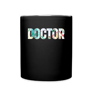 Médecin - Mug uni - noir - Devant