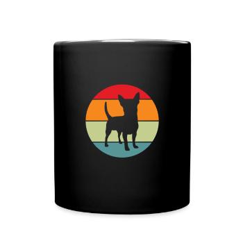 Chihuahua Dog Dog School Dog Owner Gift - Full Colour Mug - black - Front