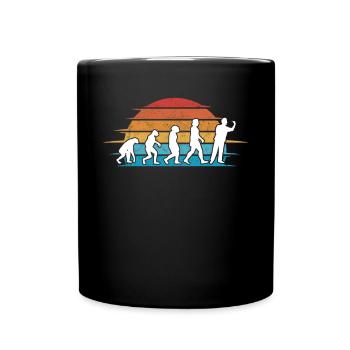 Dart Evolution Darter Darts - Full Colour Mug - black - Front