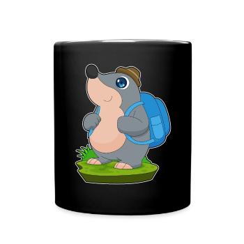 Randonnée à dos Mole Wanderer - Mug uni - noir - Devant